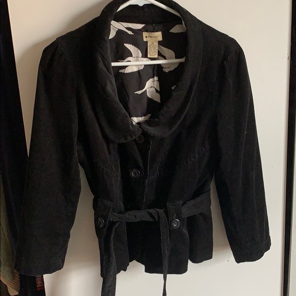 Anthropologie Elevenses corduroy belted jacket - Picture 1 of 3